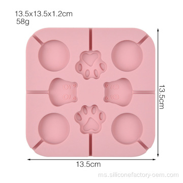 Acuan Lollipop Cecair Silicone